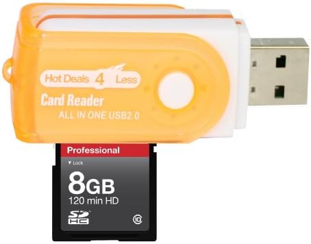 8GB klase 10 SDHC Team velike brzine memorijska kartica 20MB / sec.najbrže kartica na tržištu za Kodak EasyShare digitalni fotoaparat C160 C180. Besplatan USB Adapter za velike brzine je uključen. Dolazi sa.