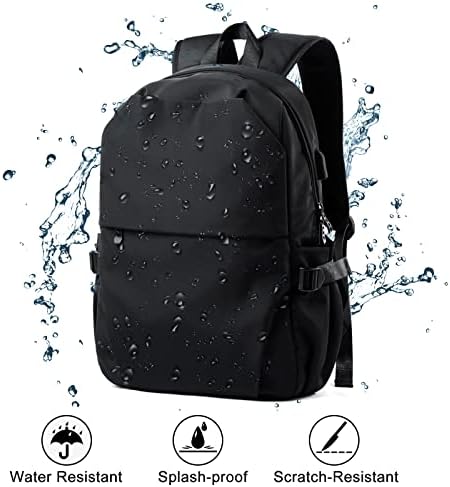 Seaksop veliki ruksaci, ruksak za laptop za muškarce otporne na vodu otporna na 17 inča sa USB priključkom za punjenje