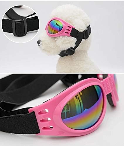 NoPET sklopivi protiv magle UV400 sklopive polarizirane sunčane naočale za pse sa težinom od 6 kg ili težim