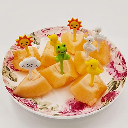 8 kom voćne viljuške ukras za crtane zabave ručkovi za užinu Desert Bento Sandwich
