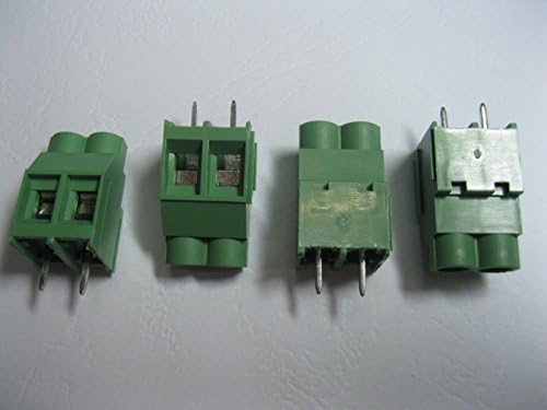 15 kom konektor za vijčani terminalni Blok 2 puta / pin korak 6,35 mm zeleni žičani kavez tip DC635