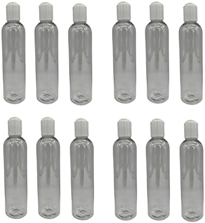 8 oz OZ CISTE COSMO plastične boce -12 Pakovanje Prazno punjenje boca - BPA Besplatno - Esencijalna ulja - Aromaterapija