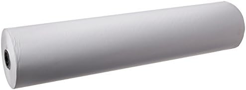 Školska pametna rola - 50 kilograma - 36 inča x 1000 stopa - bijela i duga boja kraft duo-završni papir, ljubičasta,