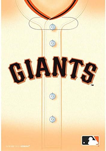 Amscan 379363 San Francisco Giants Major League Baseball Kolekcija plijen, zabava, 8 komada