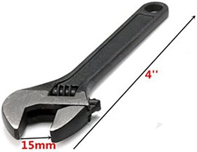 4 inčni 100mm ključ Mini Metalni podesivi ključ čeljusti ručni alat za popravak
