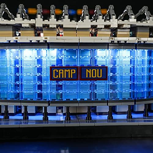 BriksMax LED rasvjeta za Creator Camp Nou - FC Barcelona - Kompatibilan sa LEGO 10284 Građevinski