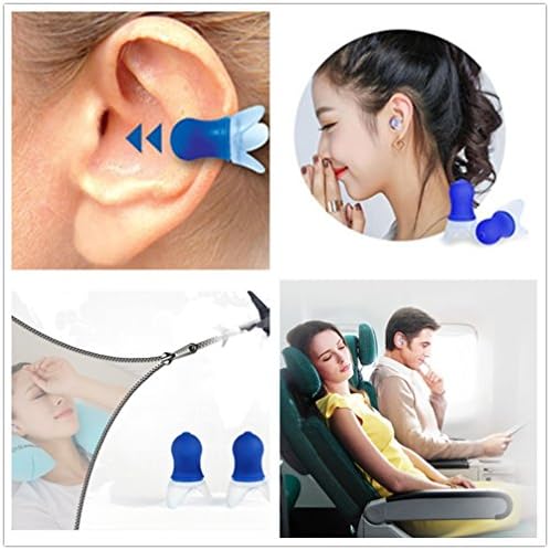 Pritisak smanjujući utikače ušima ušima za uši ušima za putni dodatak Silikonski sluh za zaštitu sluha