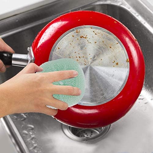 Hemoton 12pcs Kuhinja ScOuring spužva lončasta posuda za pranje posuda za pranje četkica za pranje posuđa