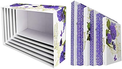 Alef elegantna dekorativna tematska izuzetno velika Poklon kutija za gniježđenje -6 kutija