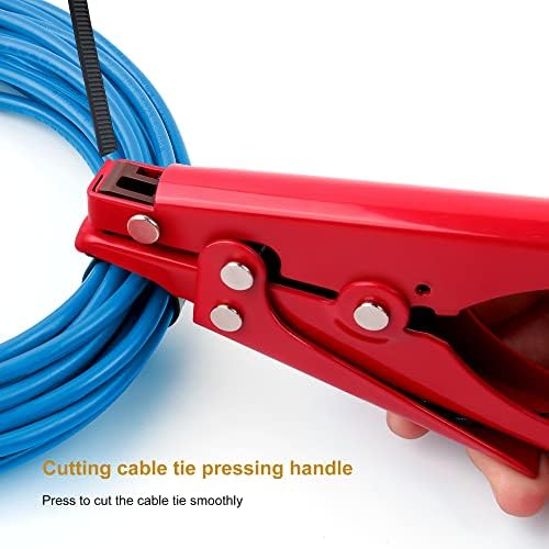 Alat sa znanjem kablova - Zip TIE alat za zatezanje i zatezanje i rezanje za plastičnu najlon kablu ili pričvršćivanje do 0,37 inča