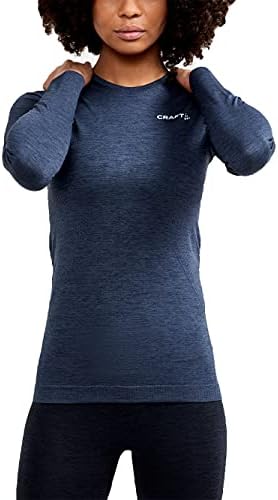 Craft Sportswear Ženska jezgra Suha aktivna udobnost LS, dres dugih rukava Baselayer Top za skijanje i trekking