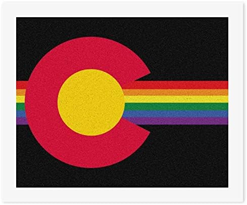 Colorado Rainbow DIY Boja po brojevima kompleti za akrilne slike zidne umjetničke slike za uređenje ureda u dnevnom boravku