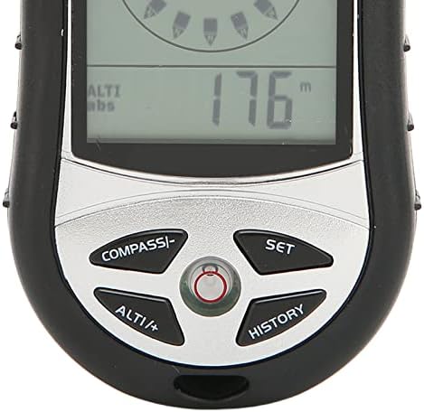 Muškarci 8 u 1 multi funkcionalni digitalni kompas, navigacijski kompas za hodanje, vanjski kompas Altimetter