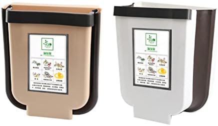 Sklopivi viseći kuhinjski otpad, kuhinjski sklopivi kantu za smeće 9L Kapacitet jednostavan za instaliranje