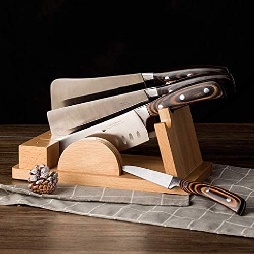 CUJUX drveni držač kuhinjskog noža - držač noža za ladice držač kuhinjskog noža stalak za odlaganje