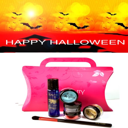 Paket 6 artikala: Itay mineralna kozmetika Glitter komplet za Noć vještica: Flair-red 4 Cosmetics Glitter +1x