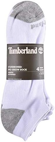 Timberland Muški 4-paket Comfort No Show Čarape