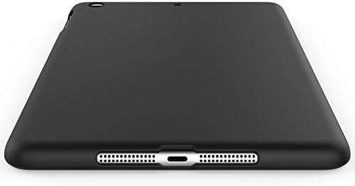 iPad Mini / Mini 2 / Mini 3 Case, Senon Slim Design Matte TPU gumeni mekani silikonski zaštitni poklopac kućišta za Apple iPad Mini 1 / Mini 2 / Mini 3, crna