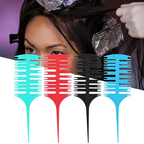 Češljanje za tkanje i presjeka, češaljki za rezanje kose, tkanje i presječenje Fuling Combing označavanje boja za kosu za kosu za bojanje kose koja ističu mikrobraidiranje češaljkih boja