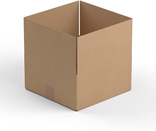 Krollen industrijski 6 x 6 x 4 Kraft Valoviti RSC kutija za otpremu - 25 / paket