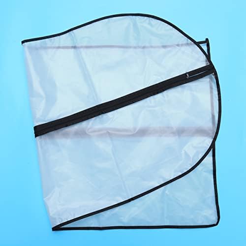 Cabilock Crne odjevne torbe 1kom Patentni zatvarač, prozirno odijelo * cm torba Odjeća, Garment