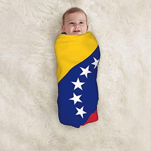 Venezuela zastava za bebe prekrivač prebila će pokrivač za novorođenčad novorođenčad omotača