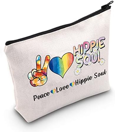 MniGiu Hippie Ljubavnik Poklon cvijet Power poklon hipi soul kozmetička torba mir Love šminka patentne patentne