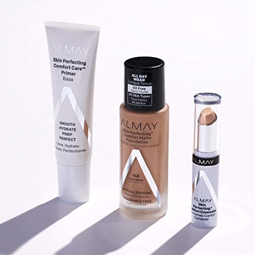 Almay Skin Perfecting Comfort Matte Foundation, hipoalergena, bez okrutnosti, -bez mirisa, testirana tečnost