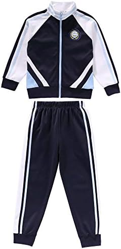 Ttao Kids Boys Girls dugih rukava trenerka sa zatvaračem sa zatvaračem jakna hlače Školske uniforme
