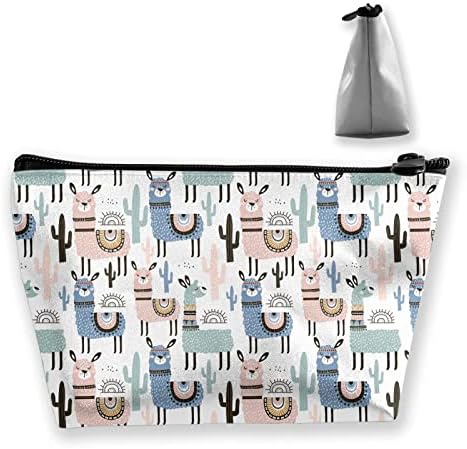 Scixiti afrički stil torba za šminku Travel Kozmetička torba za ženske toaletne vrećice Torbe za četkicu za višekratnu torbicu slatka torbica poklon