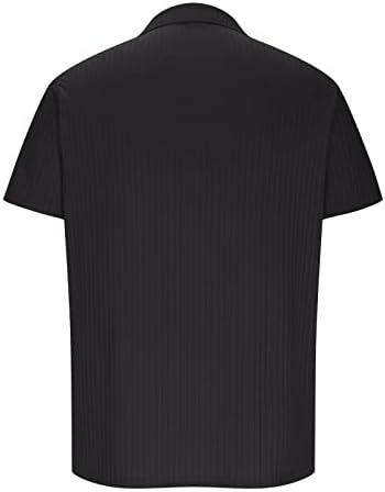 Muški klasični kratki rukav Polo majica V vrat Casual Summer Slim Fit Golf majice pune boje vrhovi plaža majice bluze bluze