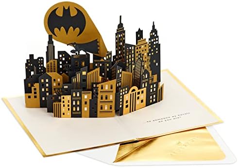 Hallmark Potpis Papir Čudo Batman Pop Up Rođendansku Čestitku, Fathers Day Kartica