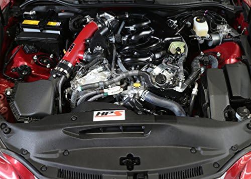HPS Performance Poljski cijev za unos zraka Kompatibilan je za 2014-2015 Lexus IS250 2.5L V6 F-Sport, 27-559p