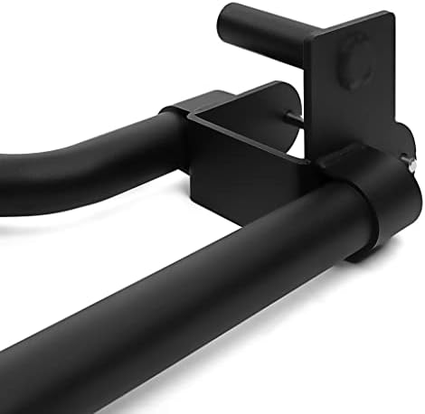 AmStaff Fitness Dip Bar dodatak za čučanj & power Rack – kompatibilan za cijev 2x2-2, 5x2, 5-3x3 inča sa nosačima rupa od 1 inča –