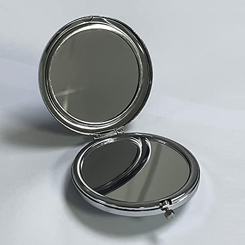 Hopopro Compact Mirror Travel Makeup Mirror Sapphire Gradient ogledalo Preklop mini džepni ogledalo Prijenosno