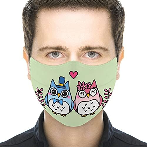 Moda za višekratnu upotrebu periva sigurnosna Odjeća maske originalni dizajn ljubitelji životinja Cartoon Bird Romance Adoults žene muškarci dame Teeny djecu