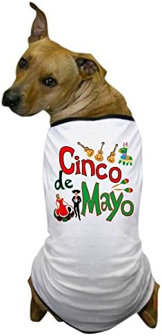 Cafepress Cinco de Mayo majica za pse, majica za pse, odjeća za kućne ljubimce, smiješni kostim za pse