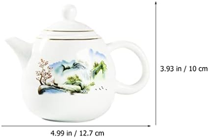 Upkoch keramički čajnik od keramičkog čajnika čajnik za keet čajnik: mala kavana vruća hladna voda