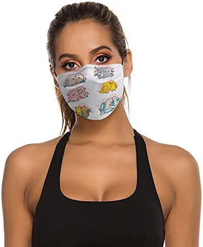Creative prašine usta poklopci sigurnosna Odjeća tkanine maske dizajn par životinja slika romantiku