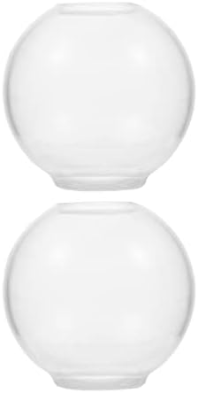Artibetter 6pcs okrugli sferi Silikonski kalup prozirne sfere Orb smola kalupe silikonske kuglične obnare za oblicne nakit sapun sapun sapun za kupanje 50mm