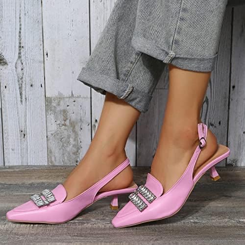 Sandale za žene ugodne ljetne sandale za žene modne žene ljetne kopče u udobnim tankim visokim