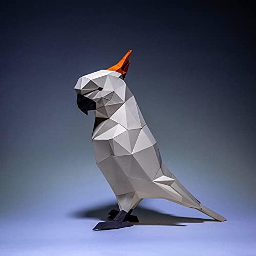 WLL-DP 3D ručno rađeni papirni kalup trodimenzionalni zanati papira Geometrijski nepravilni kartonski životinjski