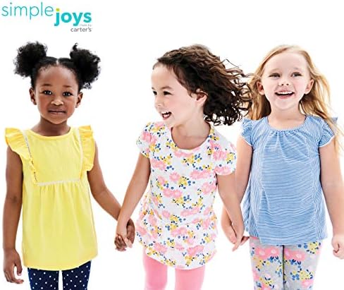Jednostavne radosti Carterovih košulja i vrhova kratkih rukava za malu djecu i djevojčice