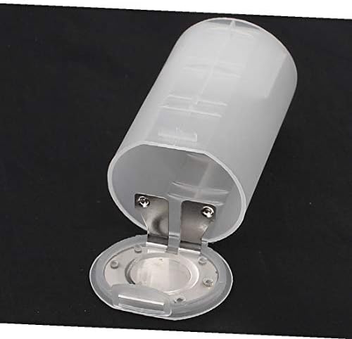 Novi Lon0167 4 kom bijele plastike AA baterija ćelijski adapter cilindrični držač kućišta 32mm Dia