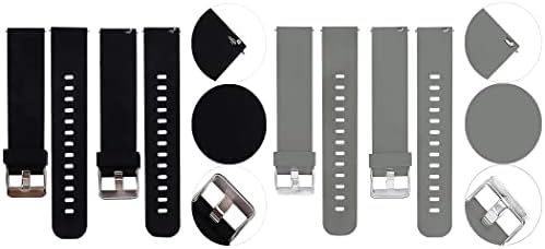 Jedan ešalon za brzo otpuštanje sat silikonskih zamjena Smart Watch remen kompatibilan sa Samsung Galaxy Watch