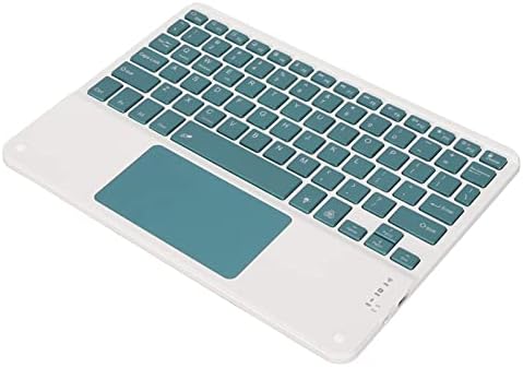 Acogedor bežična tastatura na dodir sa RGB pozadinskim osvetljenjem, 10-inčna kvadratna tastatura Bluetooth