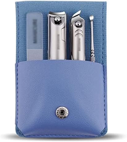 Uysvgf prijenosni komplet za pedikuru Čelični alat za šišanje noktiju putna torbica za njegu
