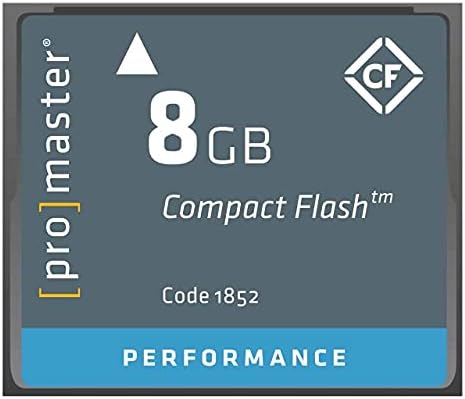 Promaster Performance 8GB kompaktna Flash kartica, 500X