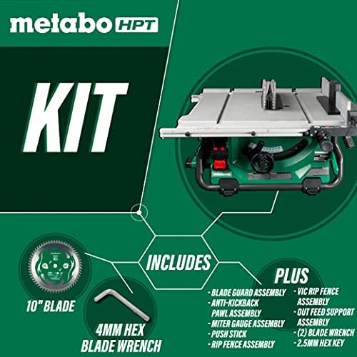 Metabo HPT 36V MultiVolt™ Akumulatorska testera / 10-inčno sečivo / samo alat-bez baterije / C3610DRJQ4