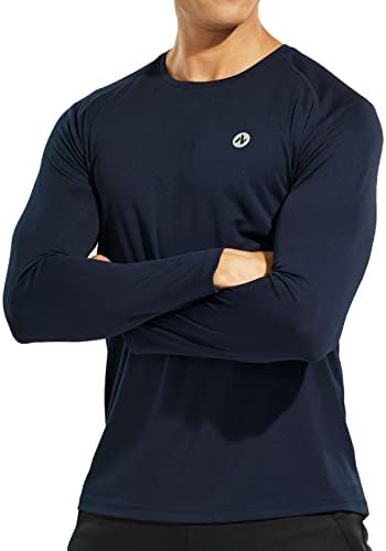 Nepest kratki / dugi rukav T-majice za muškarce, suho-fit vlage Wicking performanse atletska crewneck